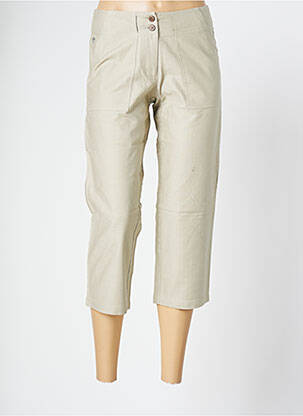 Pantalon trei sferturi verde THE EARTH COLLECTION femeie