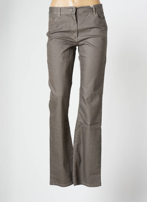 Pantalon slim maro JENSEN femeie