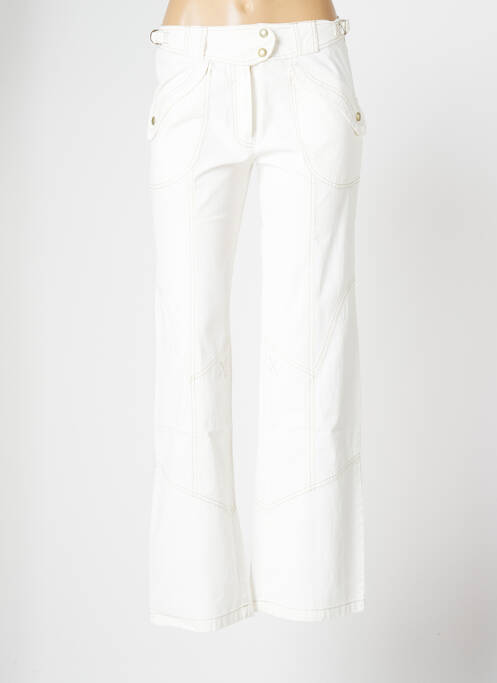 Pantalon drept alb FRED SABATIER femeie