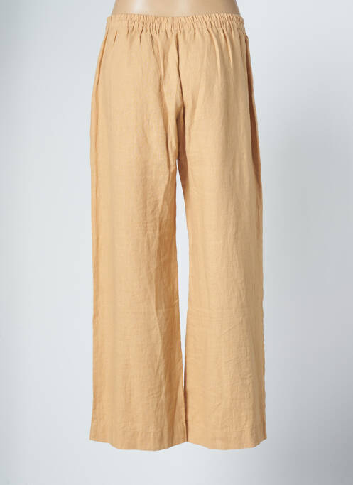 Pantalon drept bej KOKOMARINA femeie