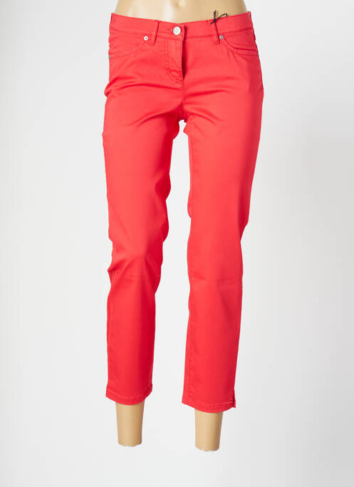 Pantalon trei sferturi roșu TONI femeie