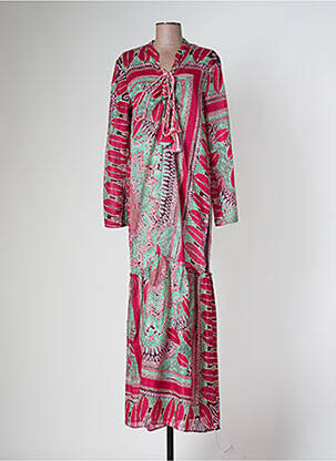 Rochie lungă roz BETTIB femeie