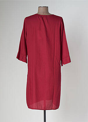 Rochie scurtă mâneci 3/4 mâneci 3/4 roșu D NU D femeie