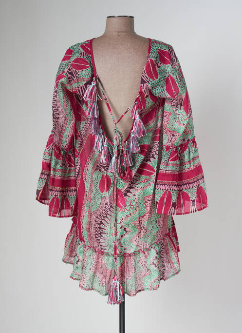 Tunică mâneci lungi roz BETTIB femeie