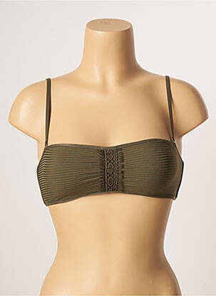 Sutien de costum de baie elasticitate top bentiță verde ANDRES SARDA femeie