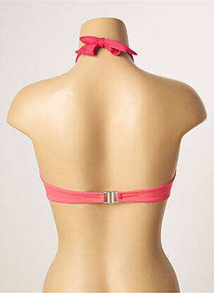 Sutien de costum de baie elasticitate top sutien modelat roz ULTRA VIOLET femeie