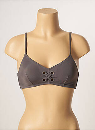 Sutien de costum de baie elasticitate gri SKINY femeie