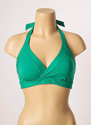 Sutien de costum de baie elasticitate verde HATEIA femeie