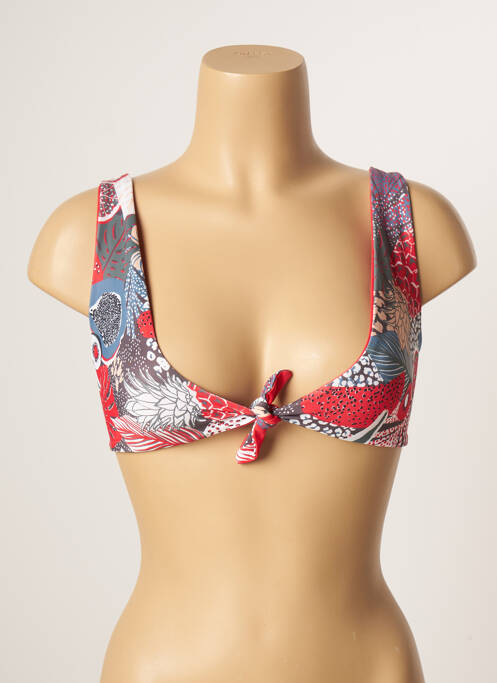 Sutien de costum de baie elasticitate roșu SKINY femme