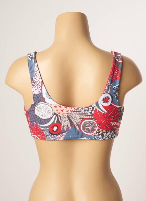 Sutien de costum de baie elasticitate roșu SKINY femme