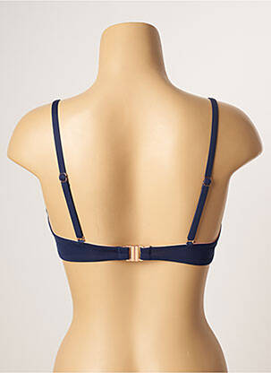 Sutien de costum de baie elasticitate top sutien modelat albastru SKINY femeie
