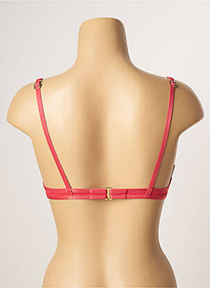 Sutien de costum de baie bretele elastice reglabile top sutien push-up roz LA PERLA femeie