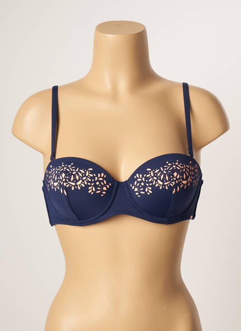 Sutien de costum de baie albastru SKINY femeie