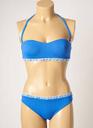 Costum de baie din două piese albastru DOMANI femeie