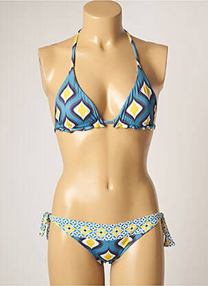 Costum de baie din două piese albastru DOMANI femeie