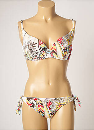 Costum de baie din două piese bej DOMANI femeie