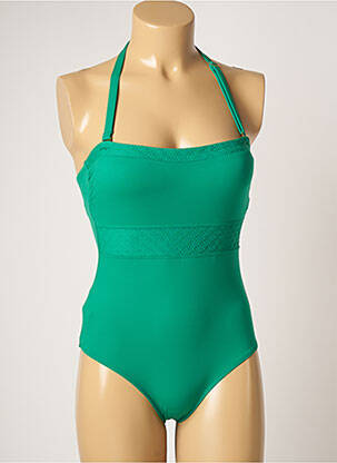 Costum de baie dintr-o singură piesă verde HATEIA femeie