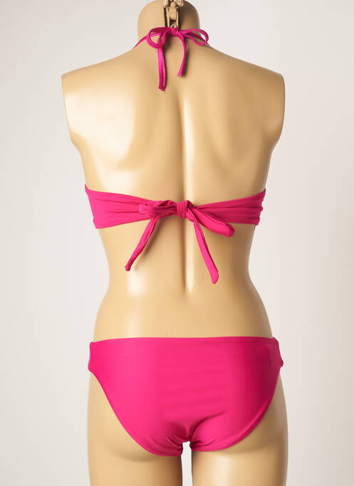 Costum de baie din două piese roz HATEIA femeie