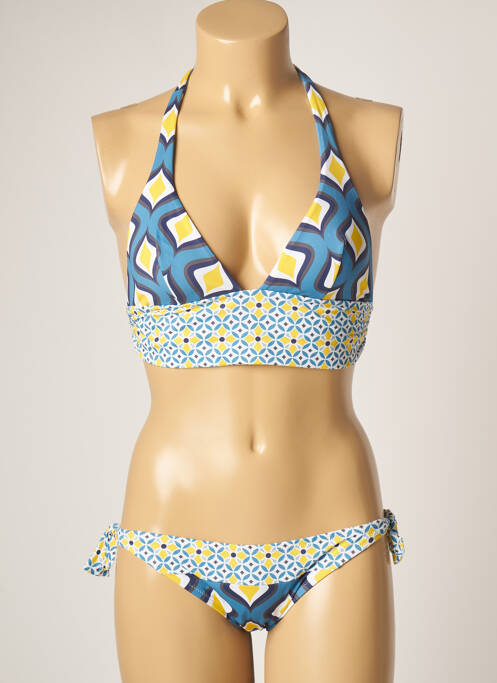 Costum de baie din două piese albastru DOMANI femeie