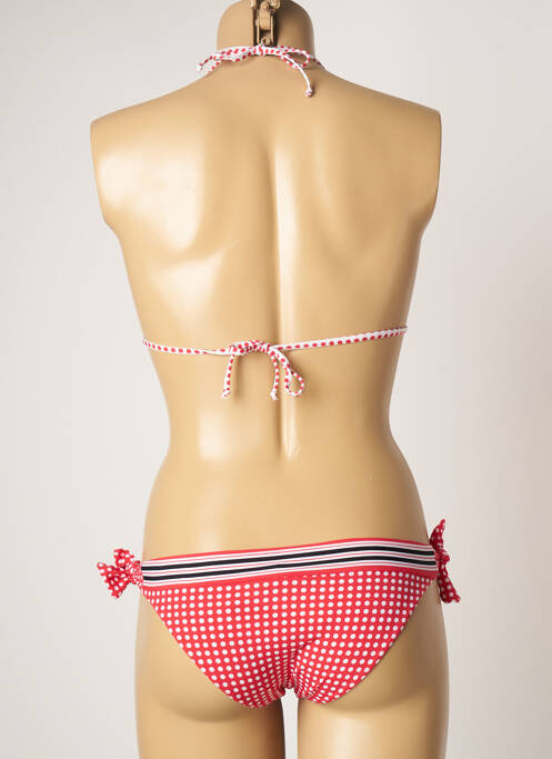 Costum de baie din două piese roșu DOMANI femeie