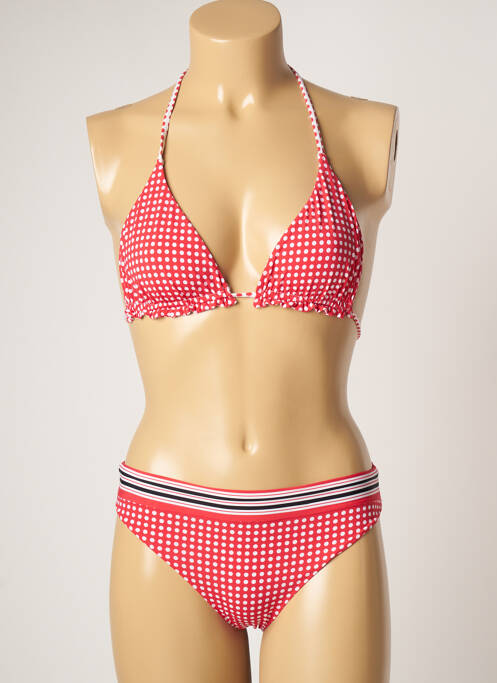 Costum de baie din două piese roșu DOMANI femeie