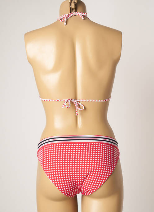 Costum de baie din două piese roșu DOMANI femeie