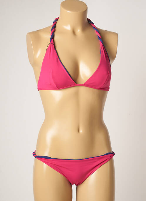 Costum de baie din două piese roz DOMANI femeie