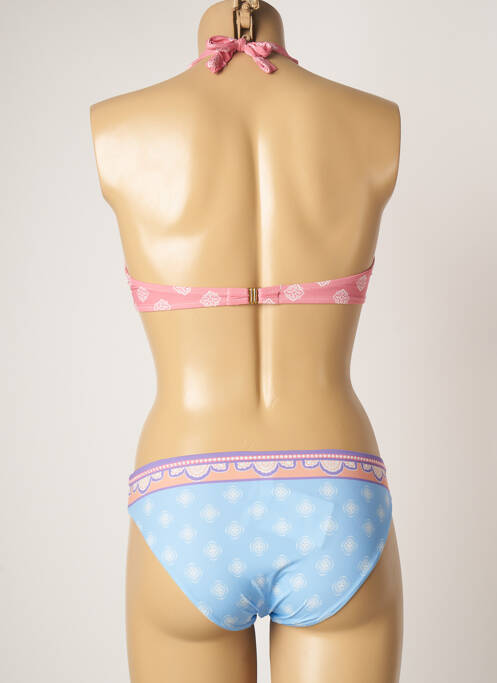 Costum de baie din două piese roz DOMANI femeie