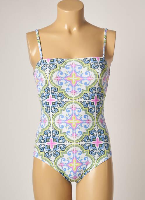 Costum de baie dintr-o singură piesă verde DOMANI femeie