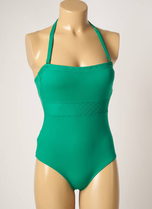 Costum de baie dintr-o singură piesă verde HATEIA femeie