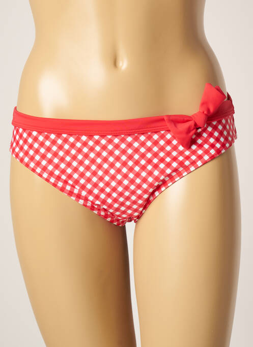 Chiloți de baie roșu FREYA femeie