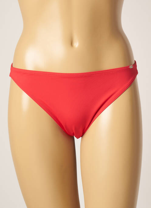 Chiloți de baie roșu SKINY femeie