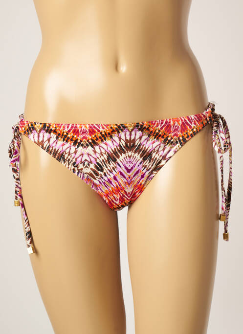 Chiloți de baie maro FREYA femeie