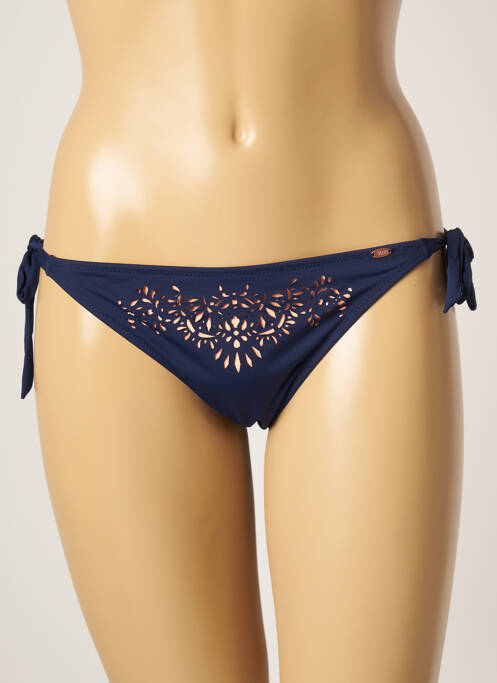 Chiloți de baie albastru SKINY femeie