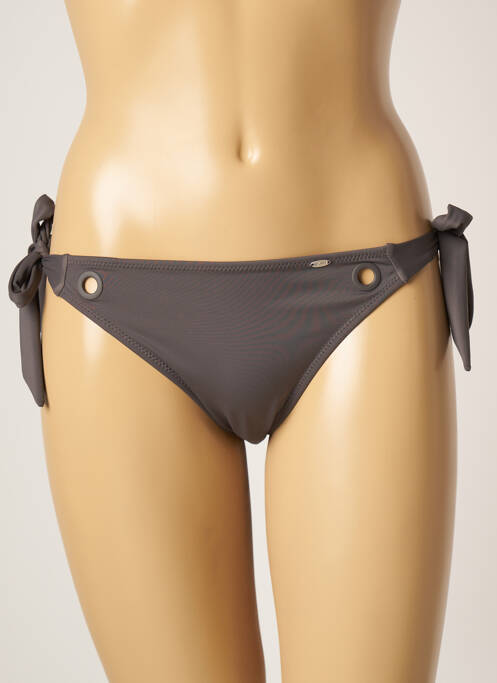 Chiloți de baie gri SKINY femeie