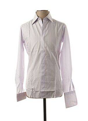 Cămașă cu mâneci lungi violet LUCIANO SOPRANI bărbat