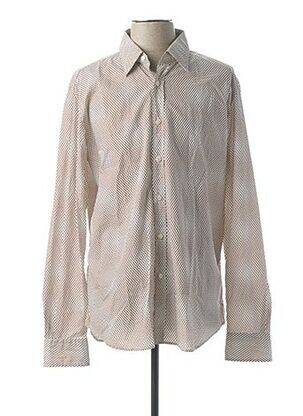 Cămașă cu mâneci lungi maro XACUS bărbat