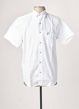 Cămașă cu mâneci scurte alb DARIO BELTRAN bărbat