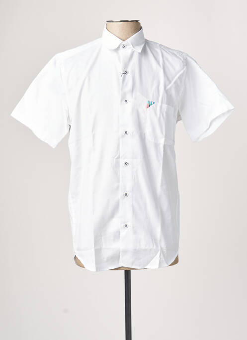 Cămașă cu mâneci scurte alb DARIO BELTRAN bărbat