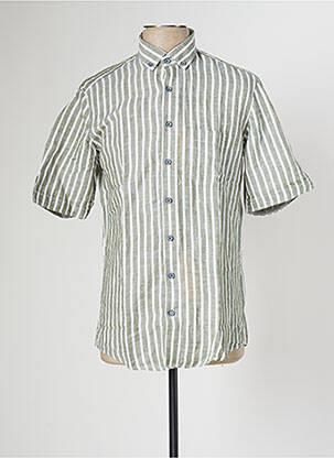 Cămașă cu mâneci scurte verde REDMOND bărbat