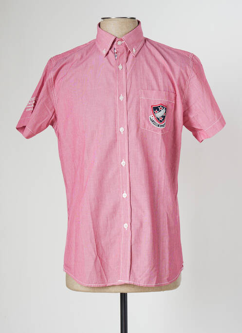 Cămașă cu mâneci scurte roșu NEW ZEALAND AUCKLAND bărbat