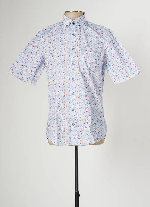 Cămașă cu mâneci scurte albastru REDMOND bărbat