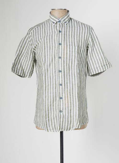 Cămașă cu mâneci scurte verde REDMOND bărbat