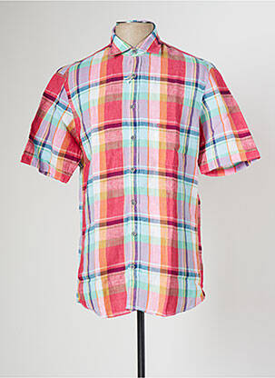 Cămașă cu mâneci scurte roșu OLYMP bărbat