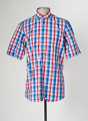 Cămașă cu mâneci scurte albastru OLYMP bărbat