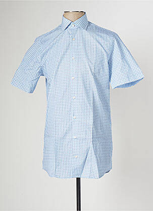 Cămașă cu mâneci scurte albastru PIERRE CARDIN bărbat