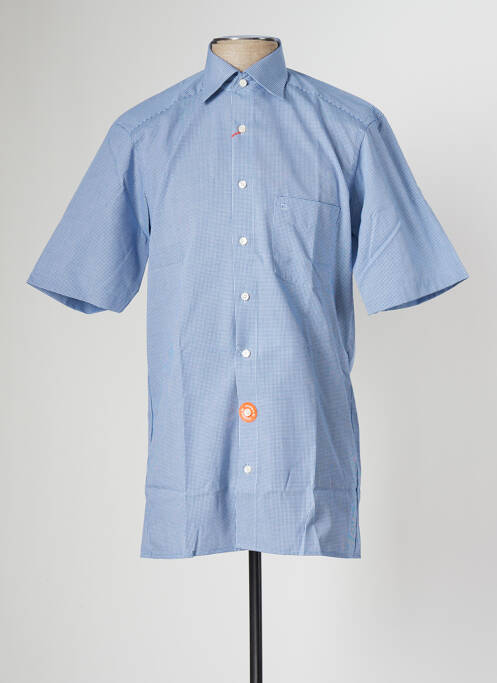 Cămașă cu mâneci scurte albastru OLYMP bărbat