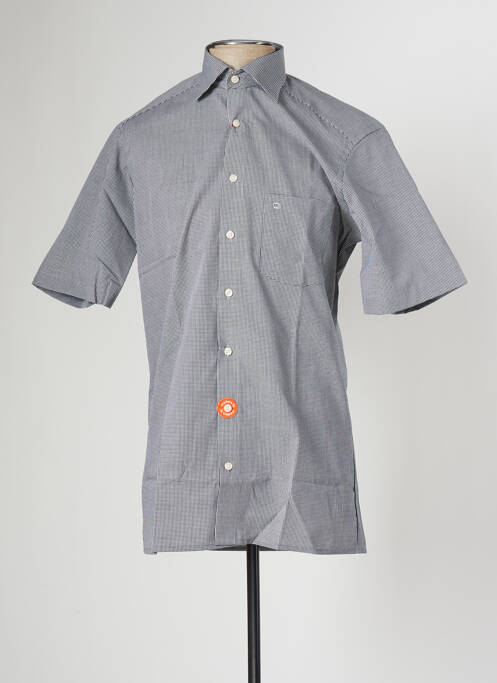 Cămașă cu mâneci scurte negru OLYMP bărbat