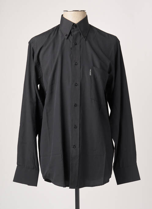 Cămașă cu mâneci lungi negru KARL SMITH bărbat