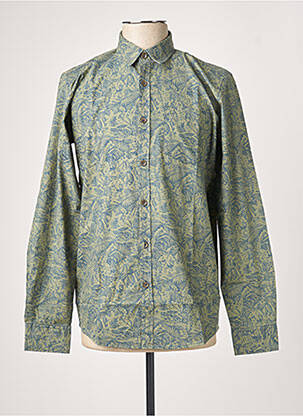 Cămașă cu mâneci lungi verde LA SQUADRA bărbat